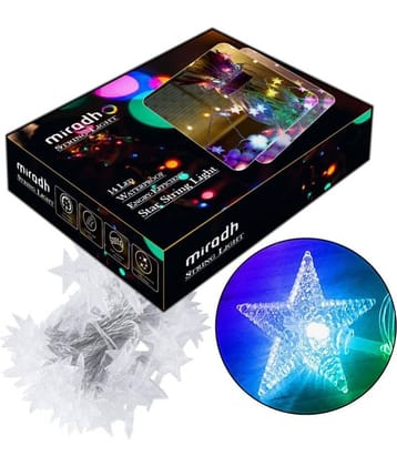 MIRADH - Multicolor 3Mtr String Light ( Pack of 1 )