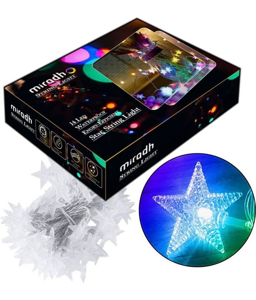 MIRADH - Multicolor 3Mtr String Light ( Pack of 1 )