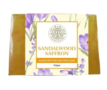 LUXOVA Sandalwood Saffron Soap