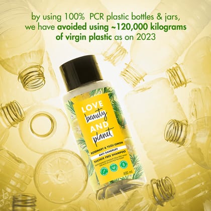 Rosemary & Yuzu Lemon Anti Dandruff Shampoo-400 ml