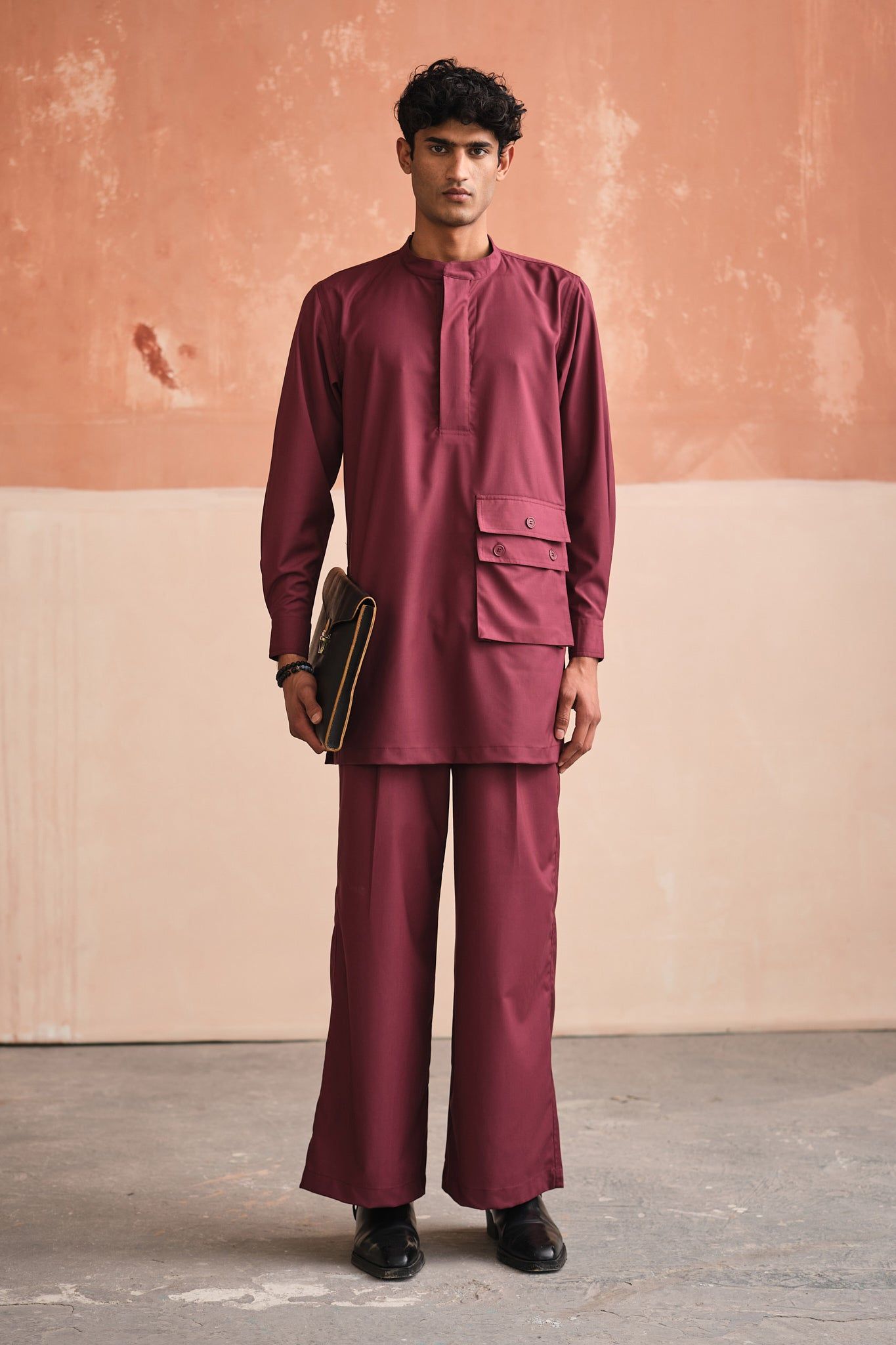 MEHFIL KURTA SET- VINO-XS