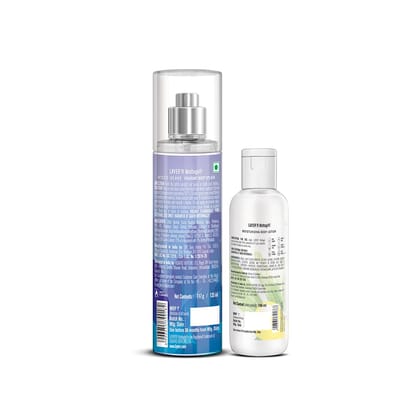 Layer'r Wottagirl Mystic Island Body Splash 135ml & Moisturizing Body Lotion 100ml