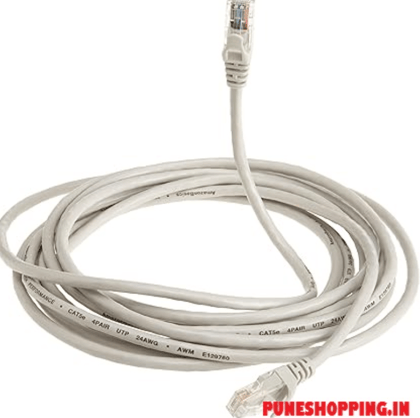 HONEYCOM Ethernet Cable RJ45 Cat-5E Ethernet Patch/LAN Cable for Router (1.5Meters,White)