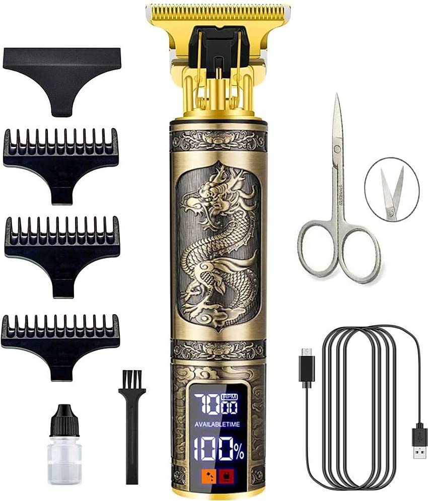 geemy Led Display Multicolor Cordless Beard Trimmer With 160 minutes Runtime