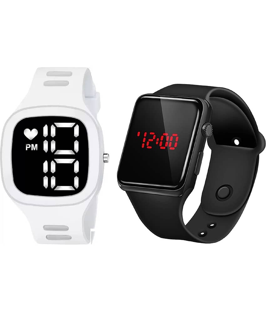 DECLASSE - Digital Watch Watches Combo For Men and Boys ( Pack of 2 )