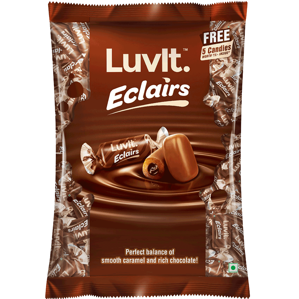 Luvit Eclairs || 85 Pieces || 297.5 Grams