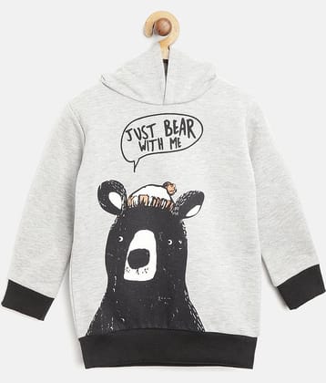 Lazy Shark Pack of 1 Boys Fleece Sweatshirt ( Gray )