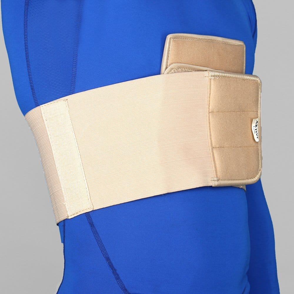 Aktive Support 592 Rib Belt With Sternet - Small (Beige)