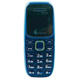 ONME Mini 30 (Dual Sim, 1.68 Inches Display, 800mAh Battery, Blue)