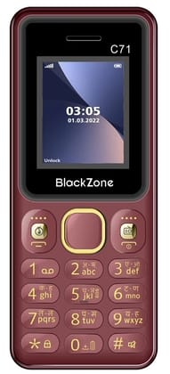 BLACKZONE C71 1.8Inch Display with 2500mAh Big Battery