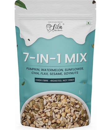 Lila Dry Fruits 7 in 1 Mixed Seeds | Healthy Seeds for Eating 200 Grams