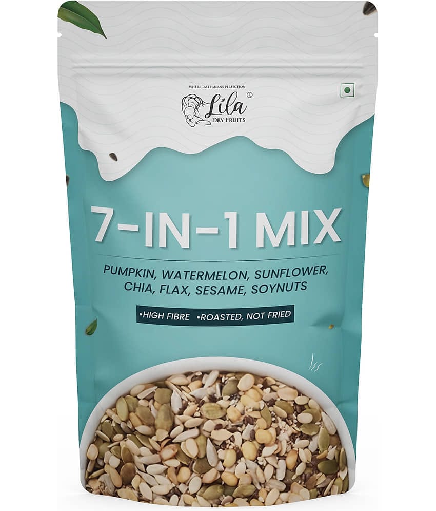 Lila Dry Fruits 7 in 1 Mixed Seeds | Healthy Seeds for Eating 200 Grams