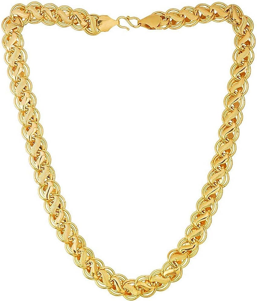 SHANKH-KRIVA Gold Plated Chain ( Set of 1 )