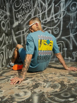 Oversized Braindead Co-Ord Set-S