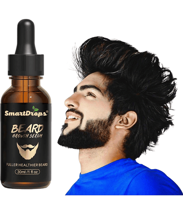 Smartdrops - 30mL For a Shiny Beard Beard Oil ( Pack of 1 )