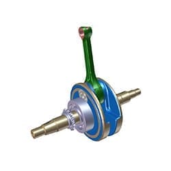 Crankshaft Complete Assembly - New Glamour | New Super Splendor - 13000AANB00S