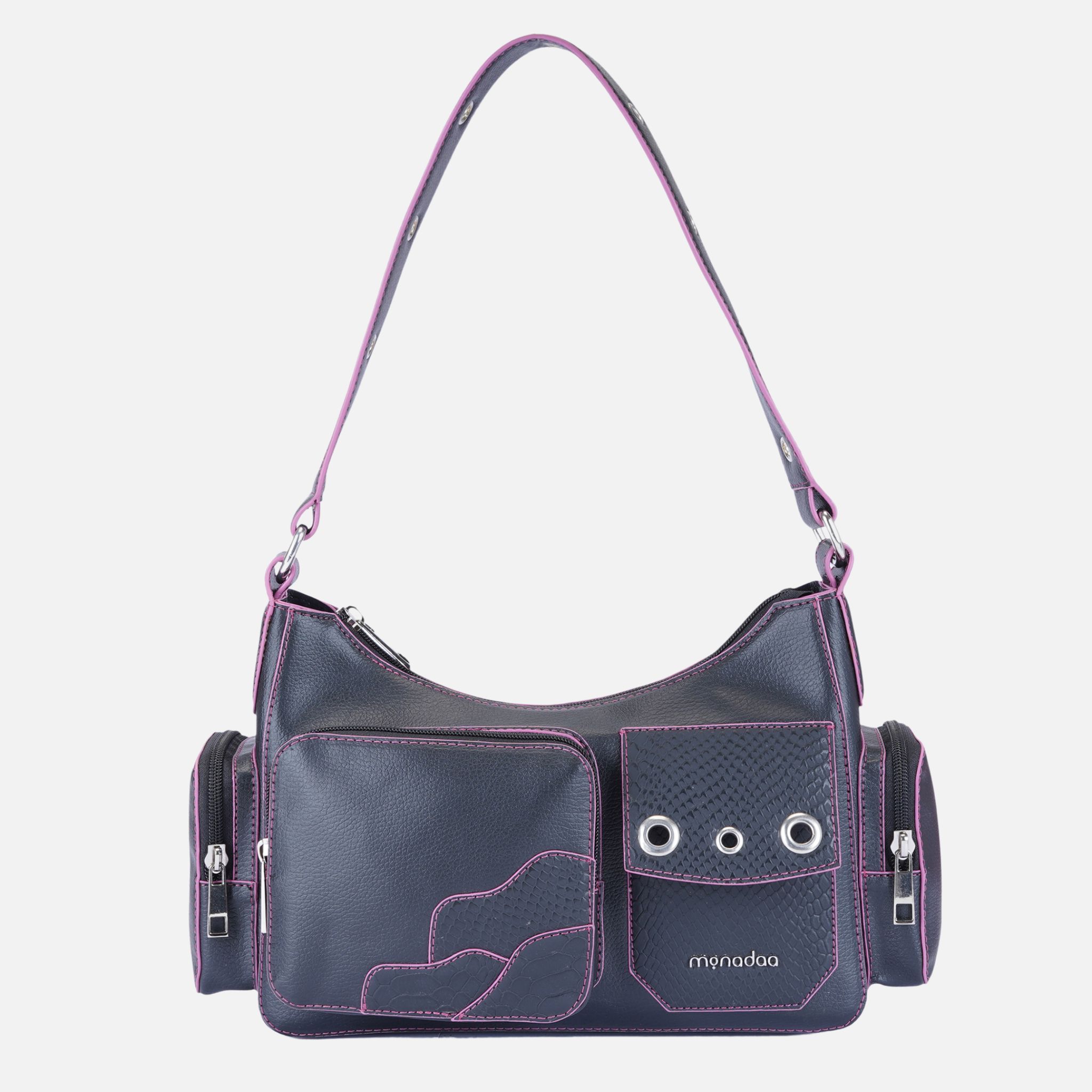 BLACK QUINN SHOULDER BAG