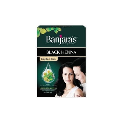 Banjara's Brazilian Black Henna, 9 gm
