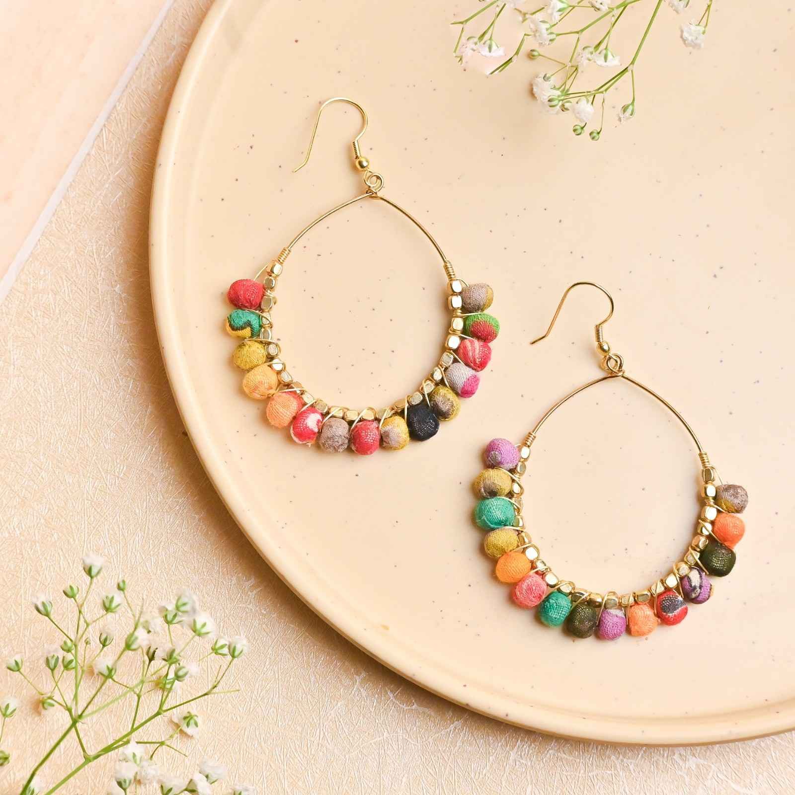 Earring Fabric B