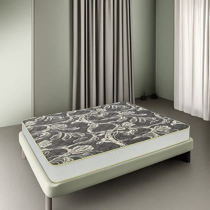 SLEEP SPA MEMOLATEX Visco Pro Memory Foam with Bamboo Charcoal fabric 8 inch King Latex Foam Mattress (L x W. 72 inch x 72 inch)