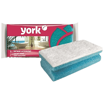 YORK Bathroom Sink & Bathtub Cleaning Sponge, 1 pc YORK Bathroom Sink & Bathtub Cleaning Sponge, 1 pc