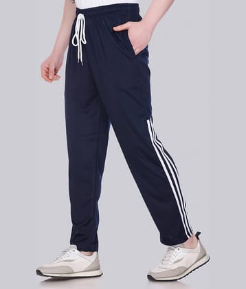 HVBK Blue Polyester Men's Trackpants ( Pack of 1 )