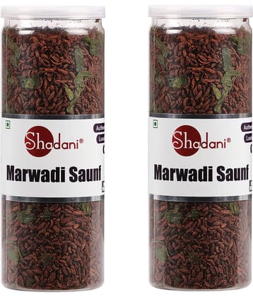 Shadani Marwadi Saunf Can 170g (Pack of 2)