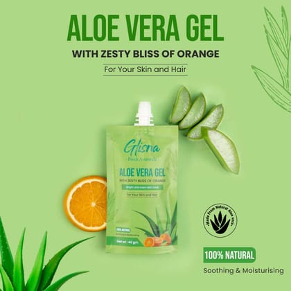 Brightening Aloe Vera Gel-40g of Pack 2