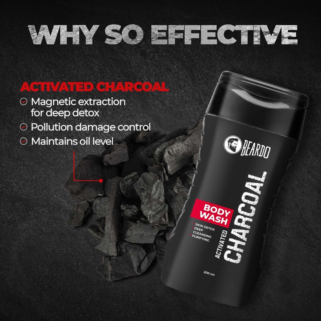 Beardo Activated Charcoal Bodywash