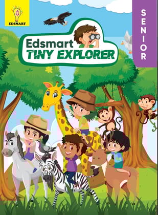 Edsmart Tiny Explorer Senior KG EVS book for Kids | 5 + years | CBSE Science book [Perfect Paperback] [Jan 01, 2024] Edsmart Edu Services Pvt Ltd