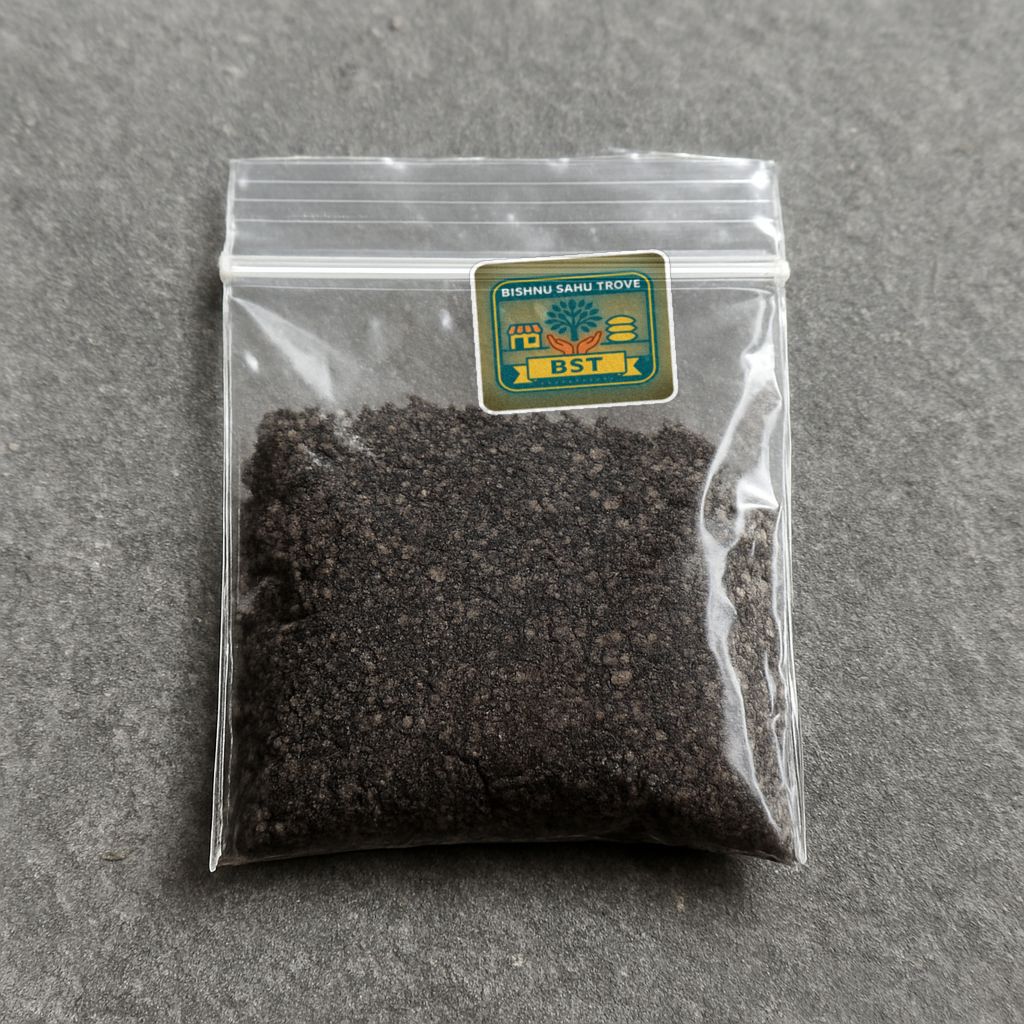 Bishnu Sahu Trove's black salt powder