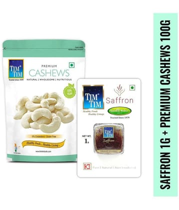 Saffron 1G + Premium Cashews 200G
