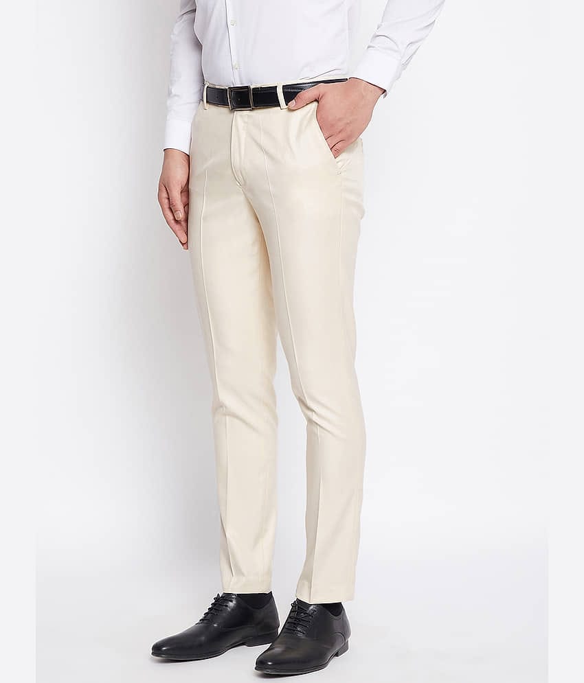 VEI SASTRE Grey Slim Formal Trouser ( Pack of 1 )