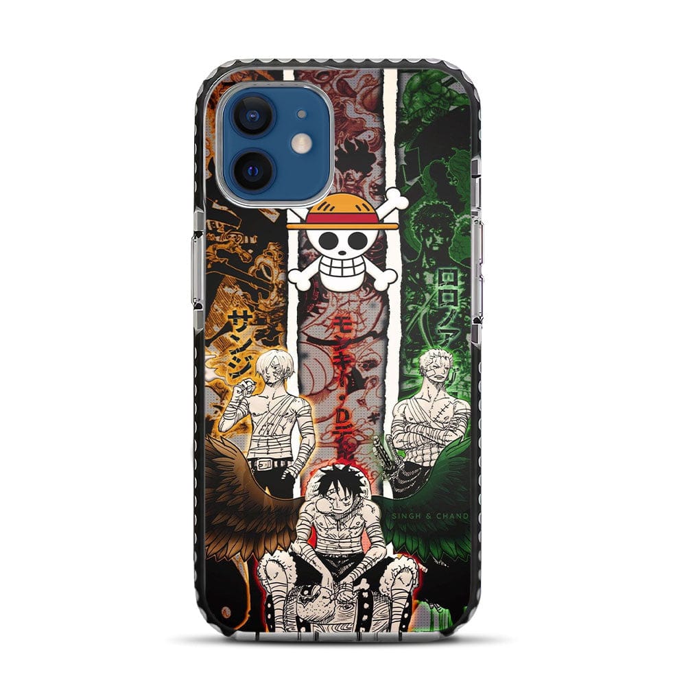 Luffy Sanji Zoro One Piece Anime iPhone 12 Stride Phone Case-Stride