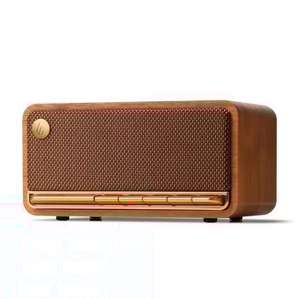 Edifier MP230 Tabletop Wireless Speaker with Stereo Sound for Outdoor Travel, 9-Hour Playtime- Brown