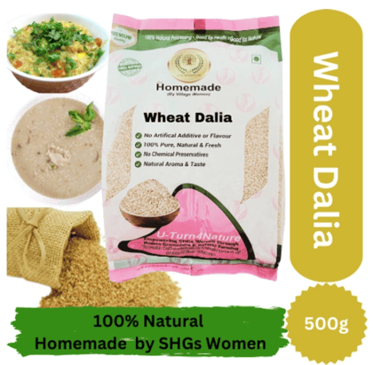 Wheat Dalia (Broken Wheat) HomeMade, 500g
