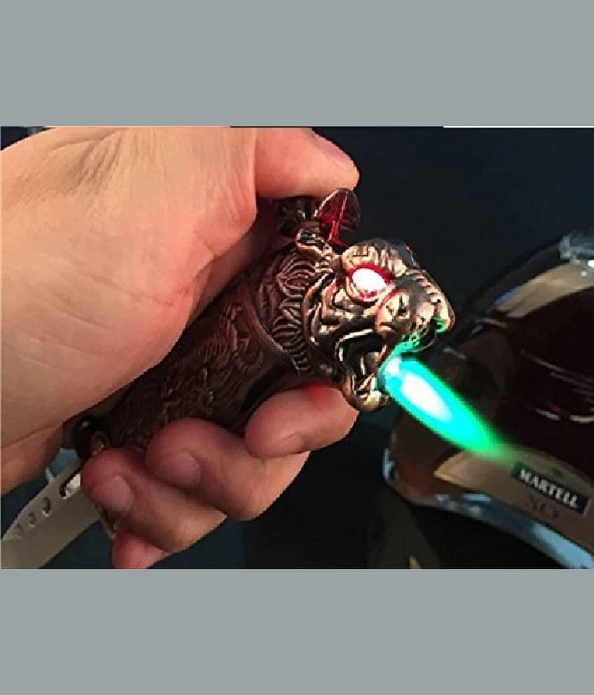 PAAVI Gold Iron Cigarette Lighter ( Pack of 1 )