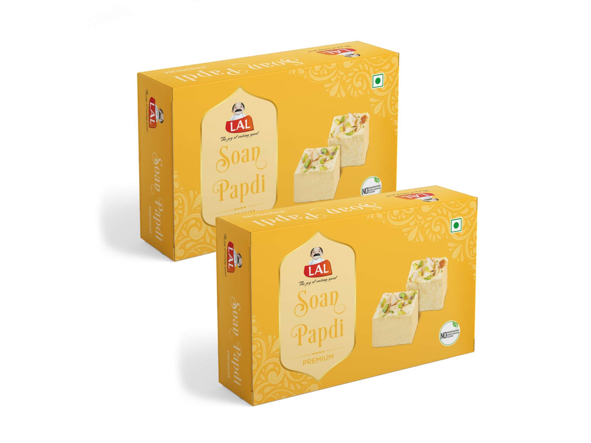 Lal Sweets Soan Papdi Prem - (200g - Pack of 2)