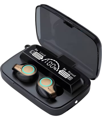 VERONIC M18 Bluetooth True Wireless (TWS) In Ear 30 Hours Playback Fast charging,Powerfull bass IPX4(Splash & Sweat Proof) Black