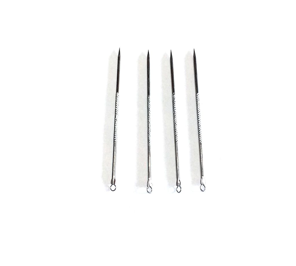 Nawani Blackhead Remover Needle (Set of 4 Pic) Size 11 cm - Makeup - Remover | Buy online on ZillyBuy
