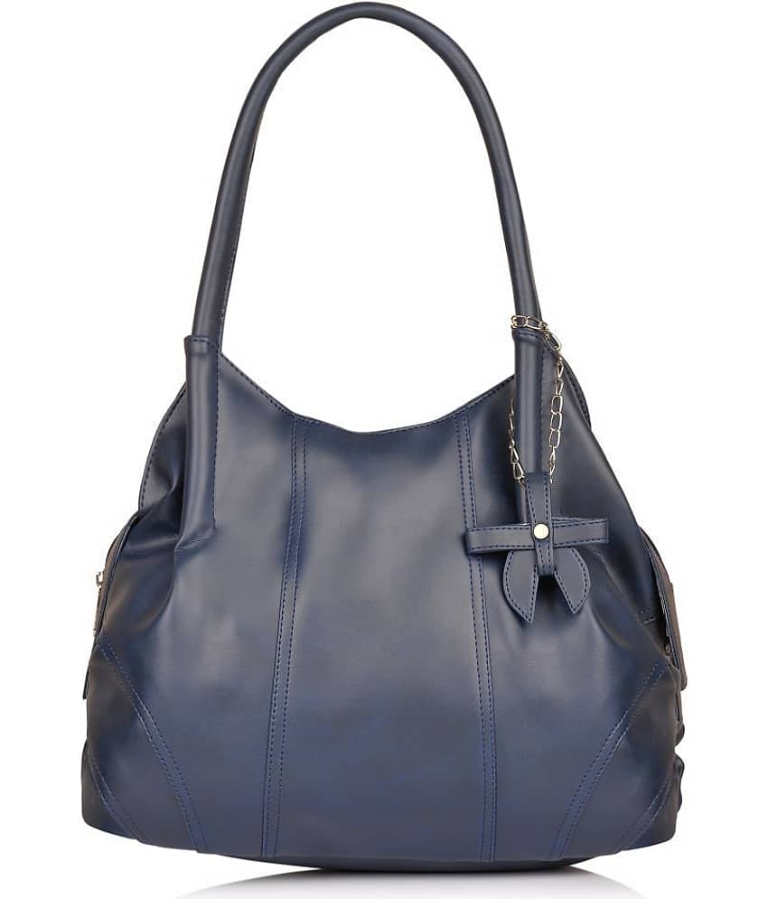 Fostelo Blue P.U. Shoulder Bag