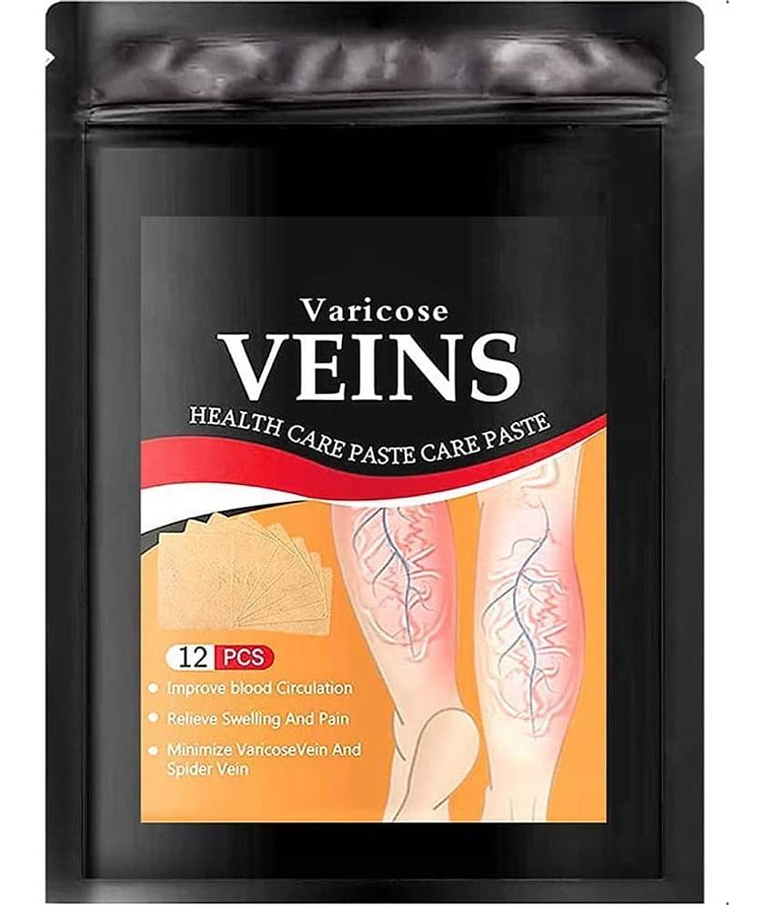 Veins Varicose Patches Relieve Pebitis Angiitis Improve Varicosity Soothing Leg Swelling Pain- 12pcs