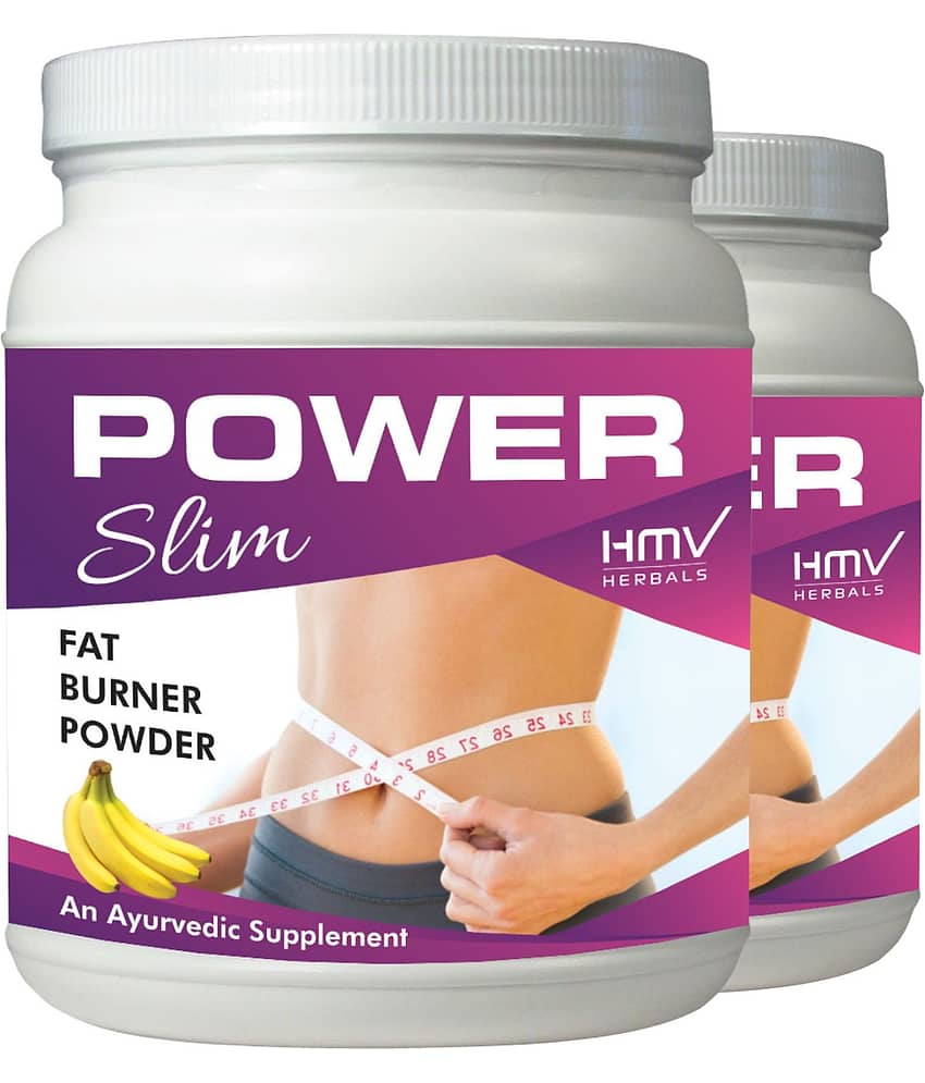 Hmv Herbals Power Slim Fat Cutter Herbal Banana Powder 200 Gm Pack of 2