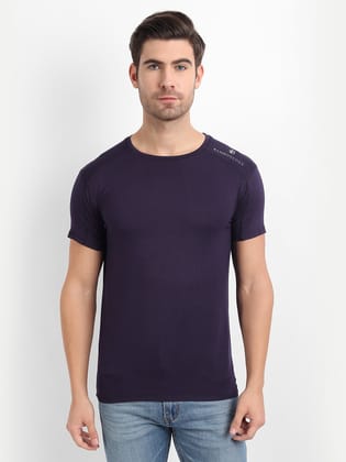 Bamboo Fabric Black T-Shirt for Men – Soft, Eco-Friendly, Breathable, Slim Fit Bamboo Fabric Black T-Shirt for Men – Soft, Eco-Friendly, Breathable, Slim Fit