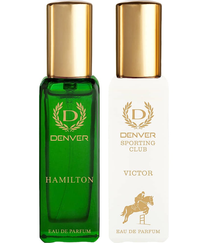 DENVER Hamilton & Victor Perfume Long Lasting Eau de Parfum For Men 20 ml Each (Pack of 2)