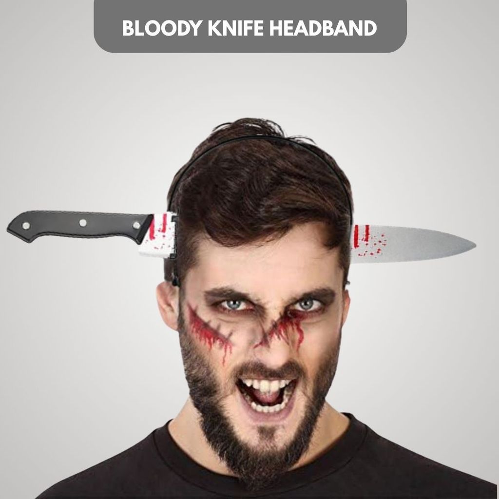 Bloody Knife Halloween Prop - Party and Festive Needs | Buy online on ZillyBuy
