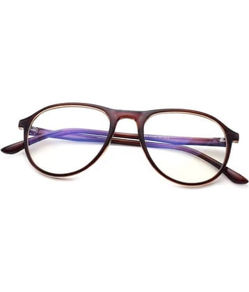 Unisex Blue Cut & Anti-glare Computer Glasses | For Computer Mobile TV | Eye Protection | Zero Power | Brand - Peter Jones