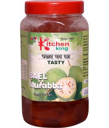 Kitchen King BAEL Murabba with Almond | 100% Fresh BAL with Almond Taste & Pure Natural Healthy Ingredients Pickle 1 kg