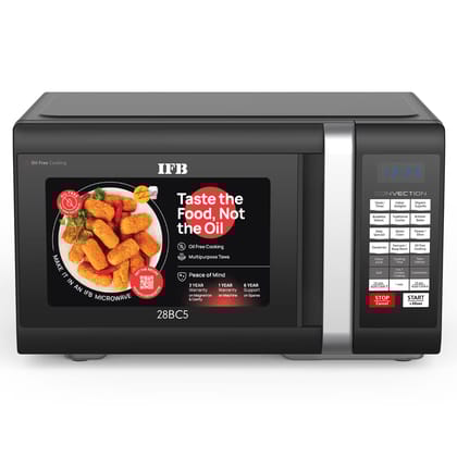 IFB 28 L Convection Microwave Oven (28BC5, Black) IFB 28 L Convection Microwave Oven (28BC5, Black) - Black