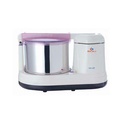 BAJAJ WX9 WET GRINDER WITH ARM White
